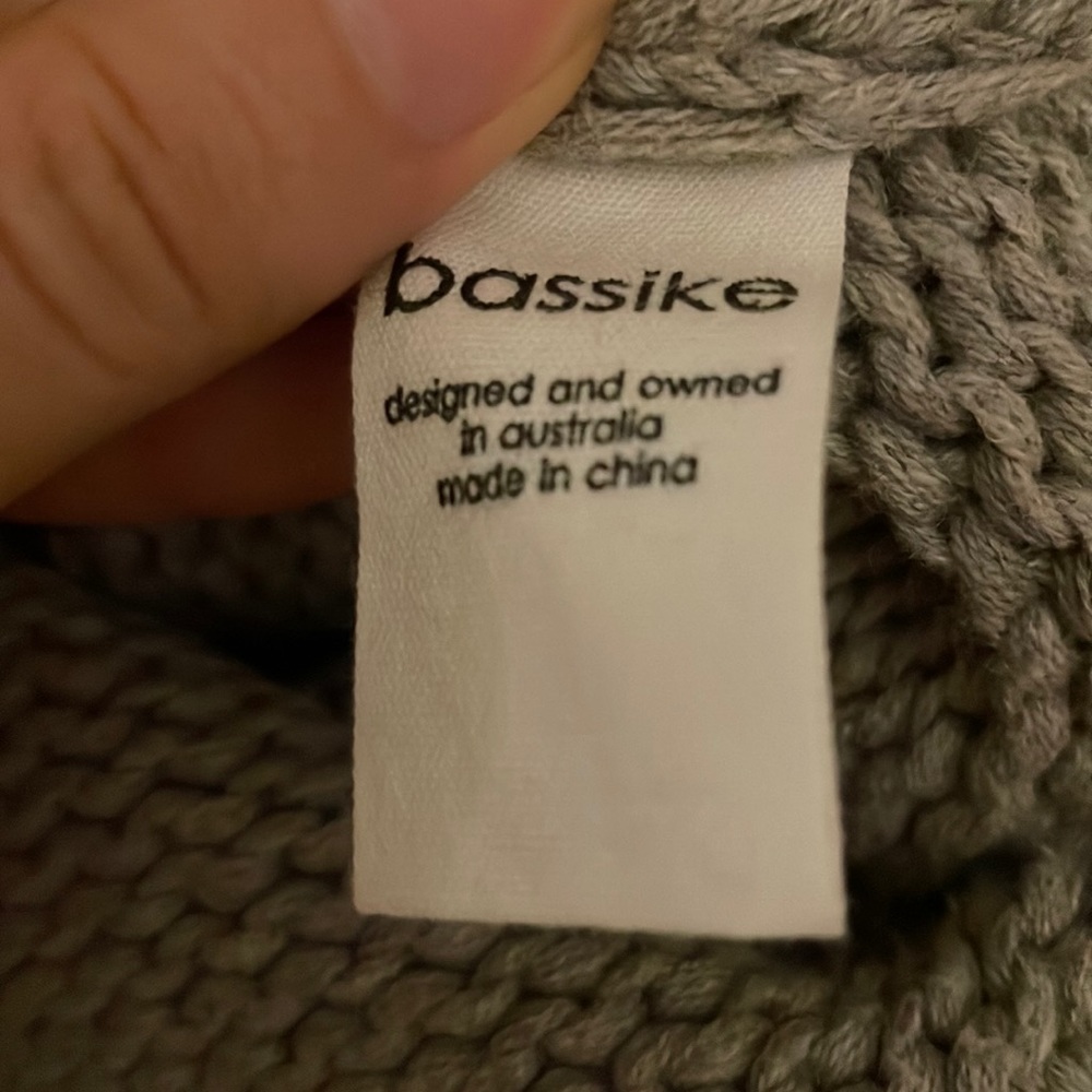 🦋 Bassike Oversized Chunky Knit Sweater - Picture 5 of 6